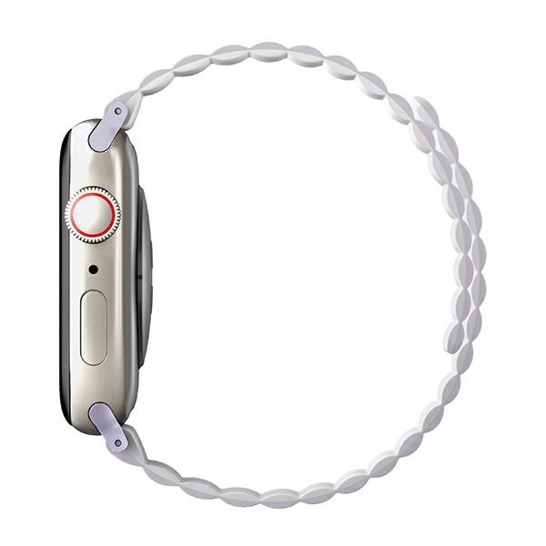 UNIQ Revix Band Apple Watch 4/5/6/7/8/SE/SE2 40/41mm Reversible Magnetic lilac-white