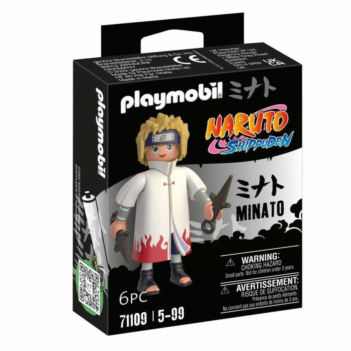 Action Figure Playmobil 71109 Minato 6 Pieces