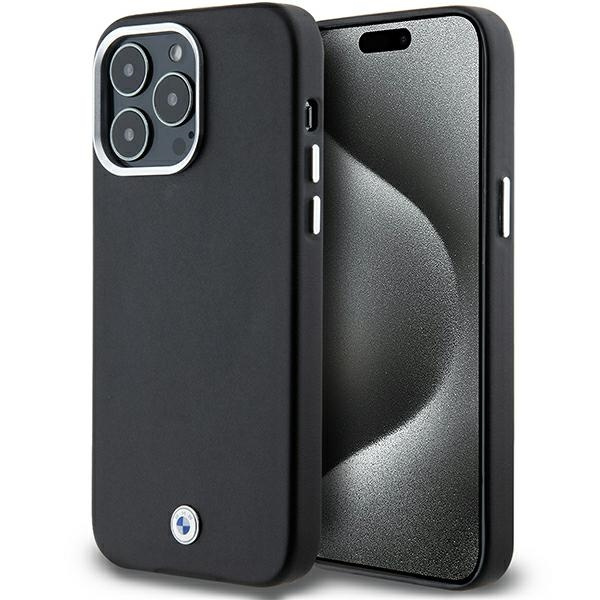BMW BMHMP15X23PUFWK Apple iPhone 15 Pro Max Signature Wrapped Metal MagSafe black