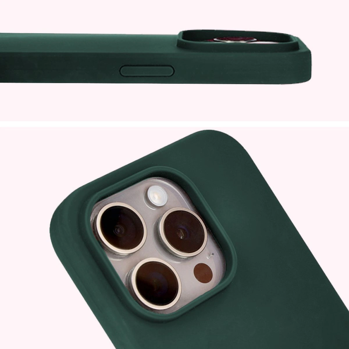 Bizon Soft Case Apple iPhone 14 Pro dark green