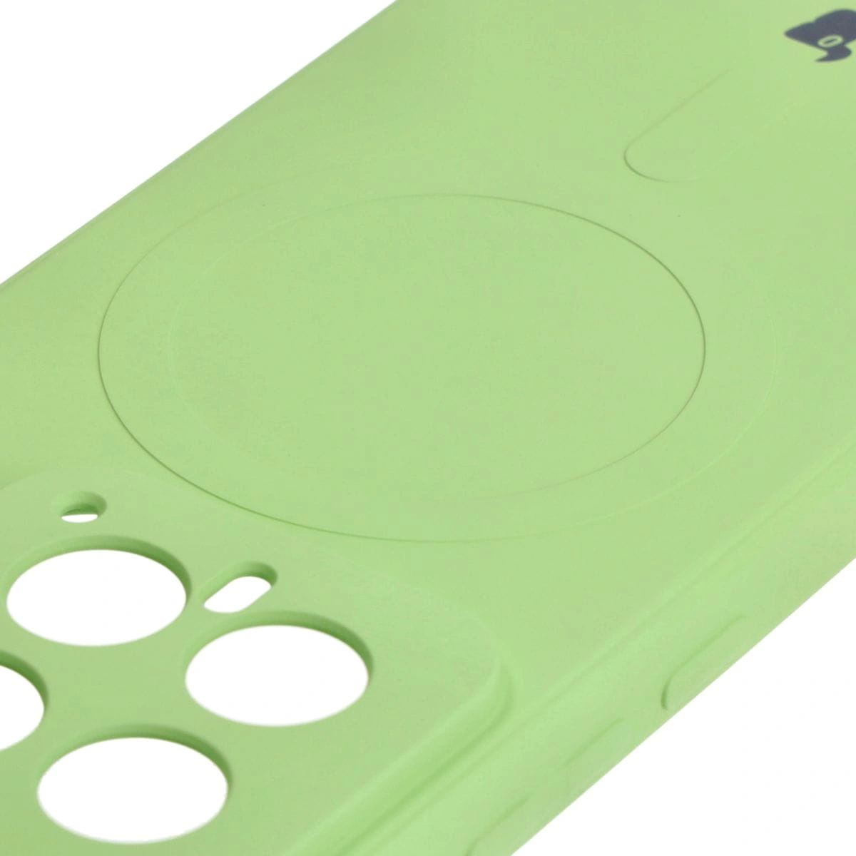 Bizon Case Silicone Magnetic Sq Xiaomi 14 light green