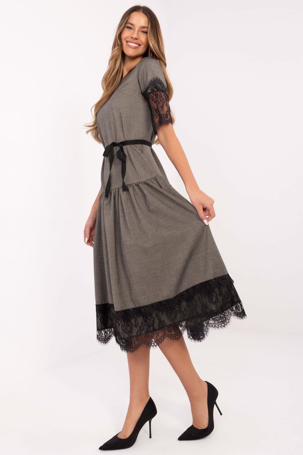  Cocktail dress model Lakerta  grey