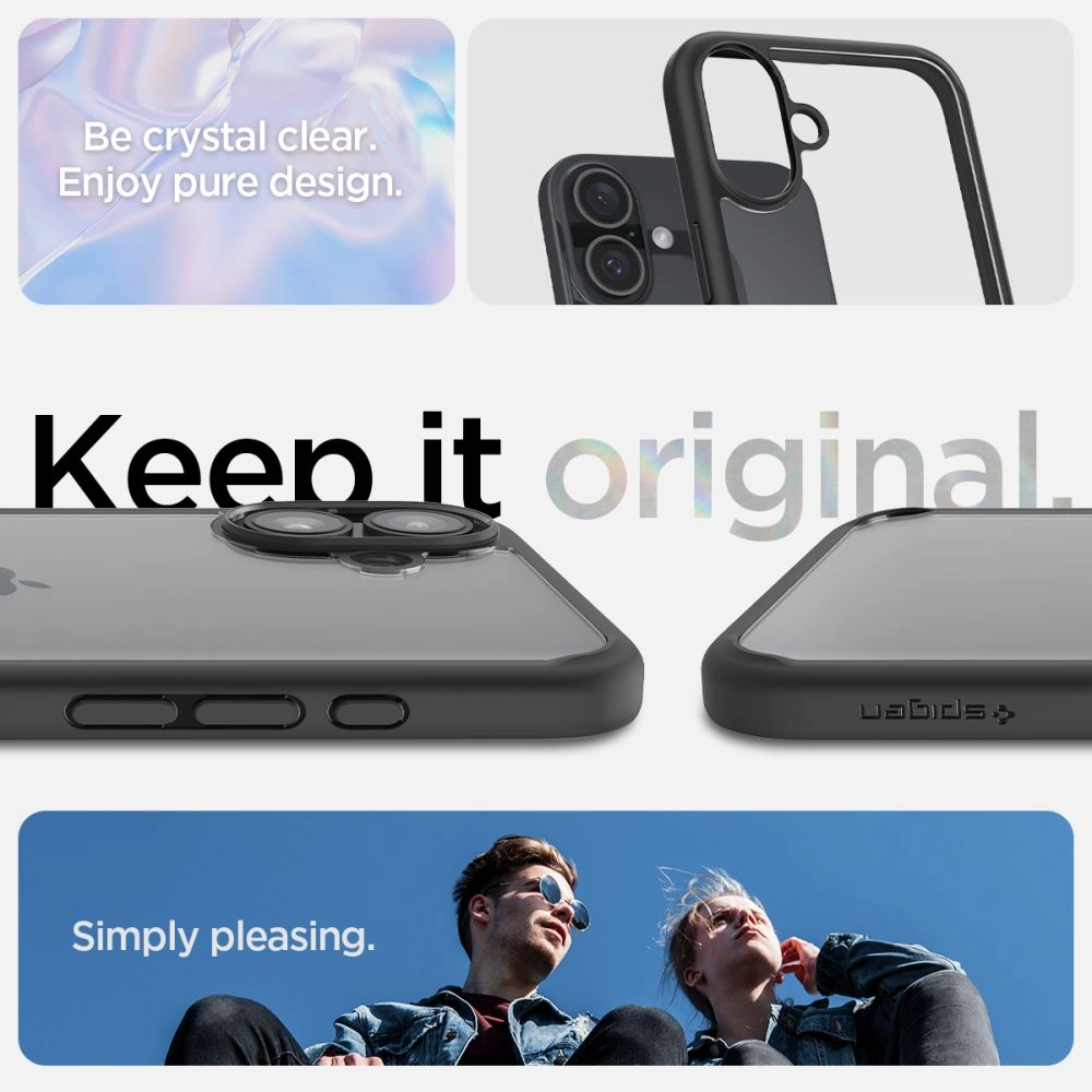 Spigen Ultra Hybrid Apple iPhone 16 Matte Black