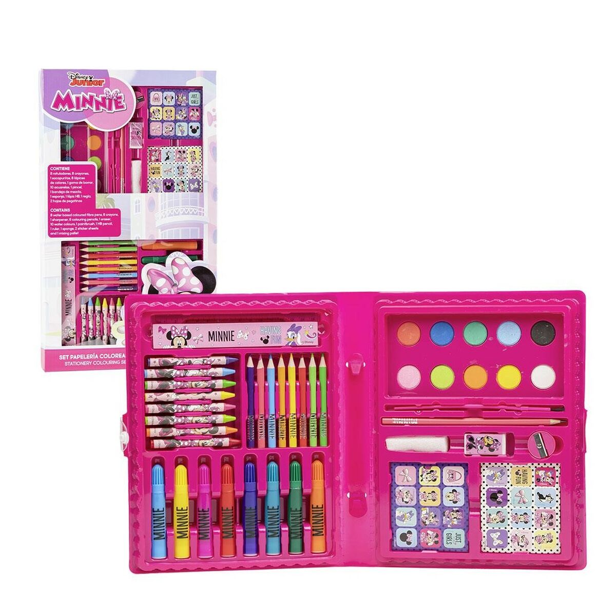 Stationery Set Minnie Mouse Briefcase