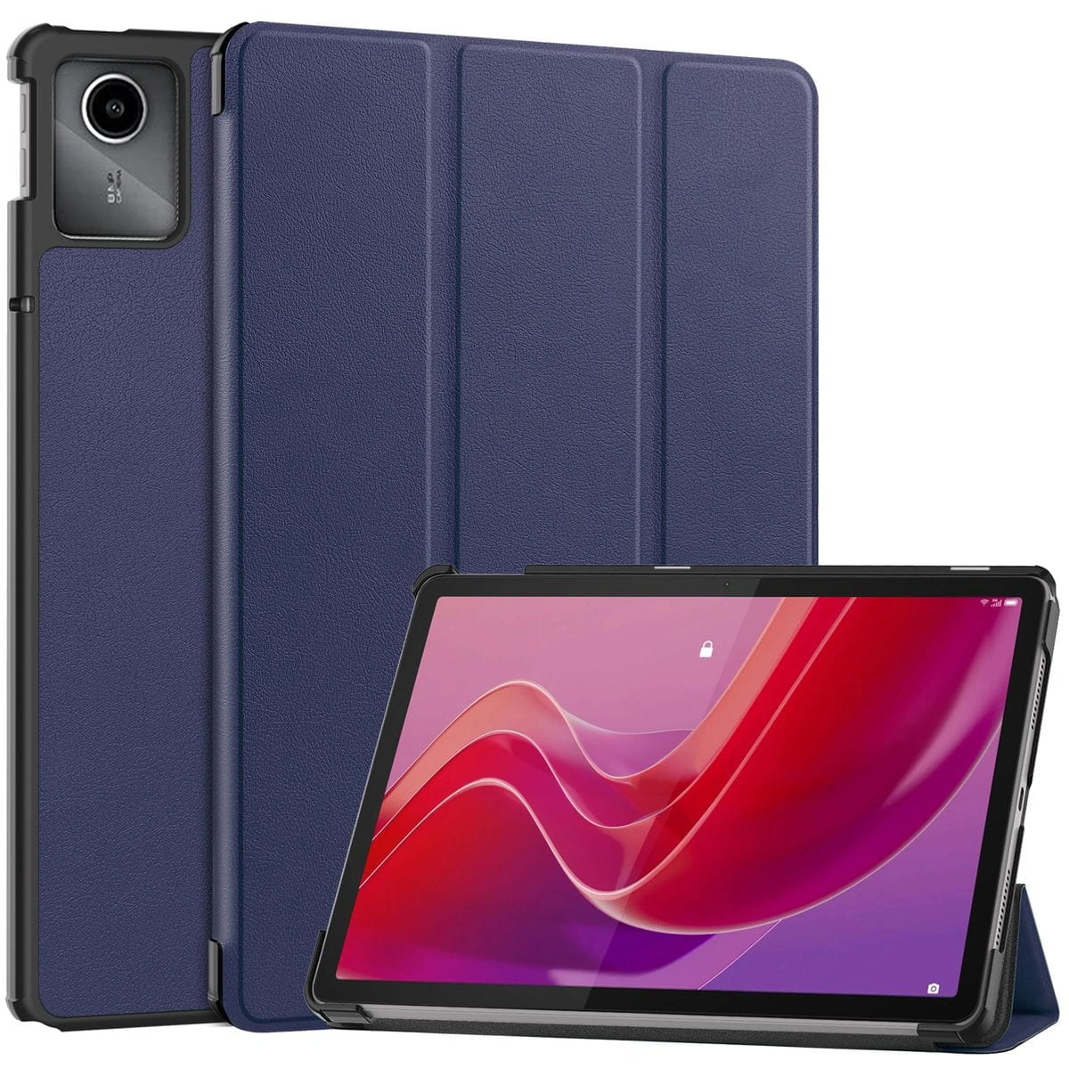 Bizon Case Tab Croc Lenovo Tab M11 navy blue