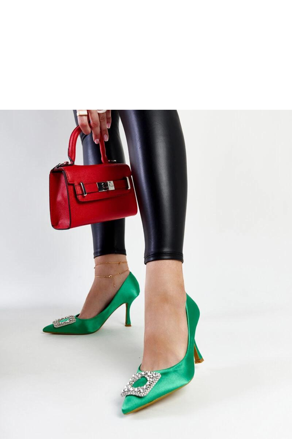  High heel pumps model 207512 Solea  green