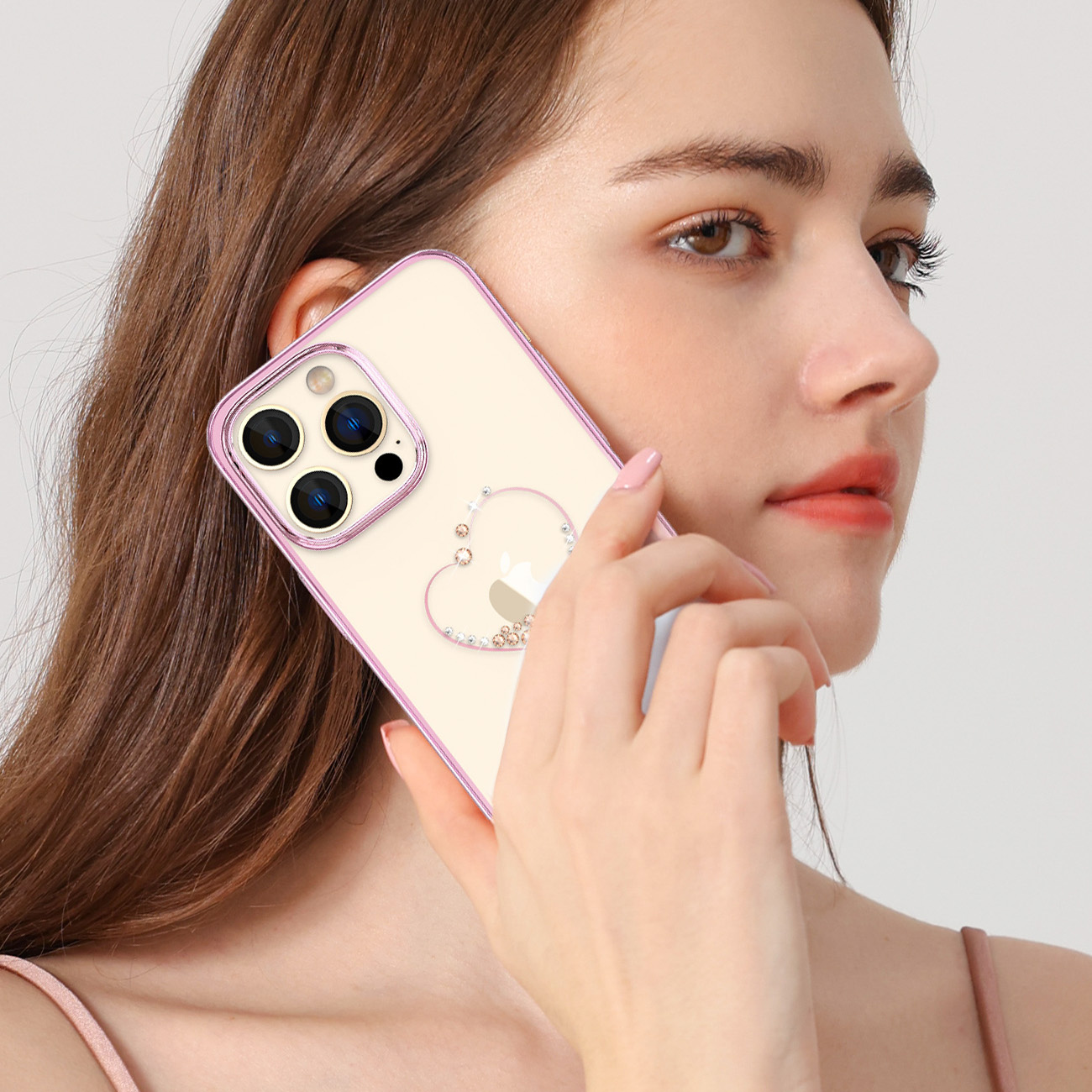 Kingxbar Wish Apple iPhone 14 Pro pink