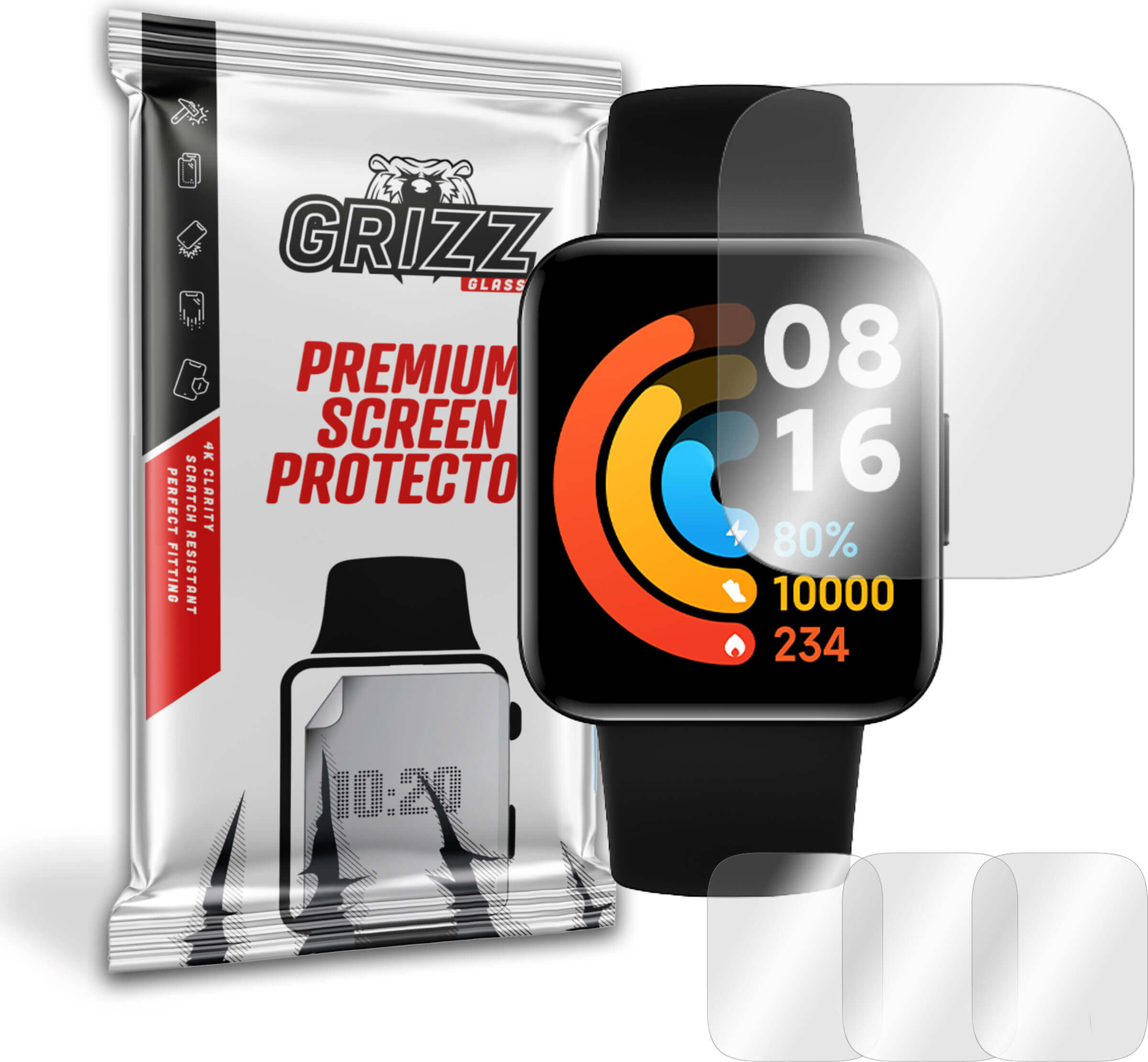 GrizzGlass Hydrofilm Xiaomi Redmi Watch 2