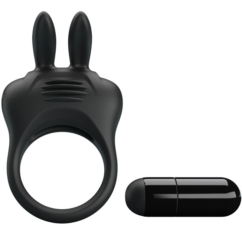 PRETTY LOVE DAVION RABBIT VIBRATOR RING