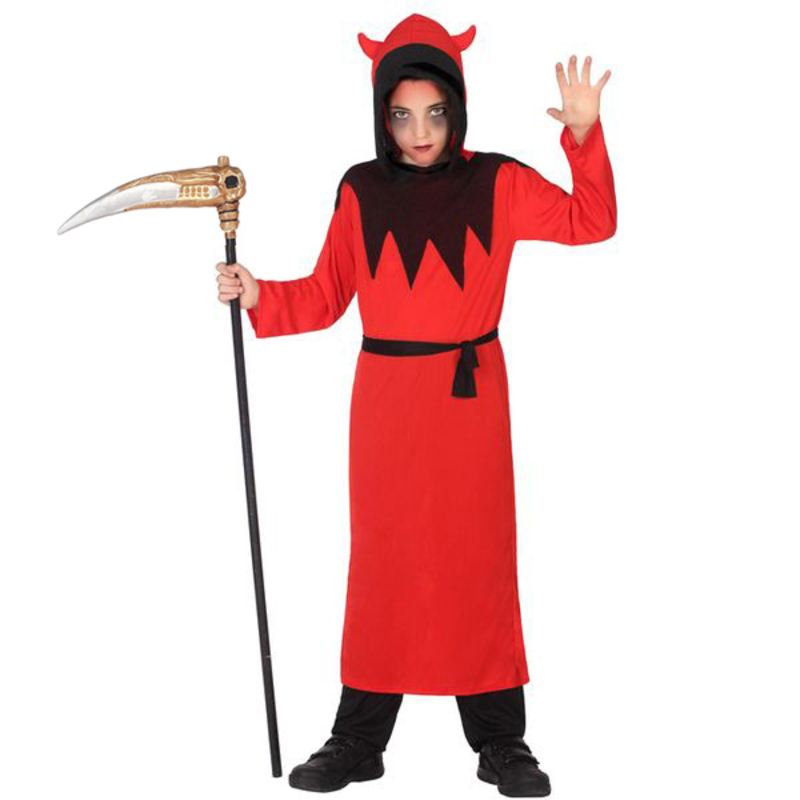 Costume for Children Th3 Party 3316 Red Male Demon 5-6 Years (2 Units)