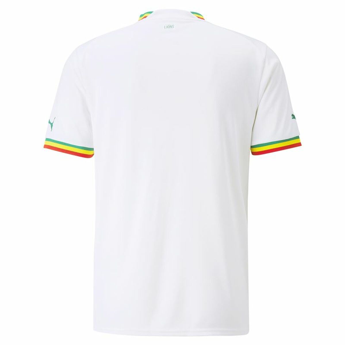 Men's Short-sleeved Football Shirt Puma Senegal White