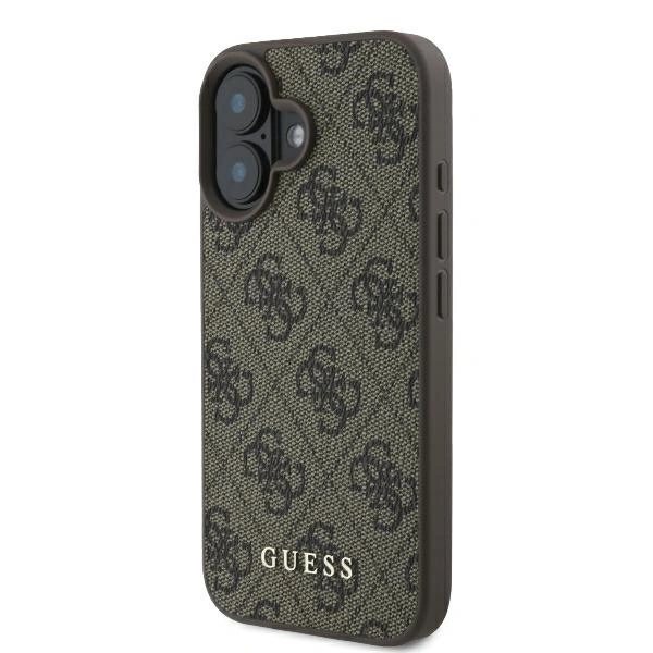 Case Guess GUHCP16MG4GFBR Apple iPhone 16 Plus hardcase 4G Classic brown