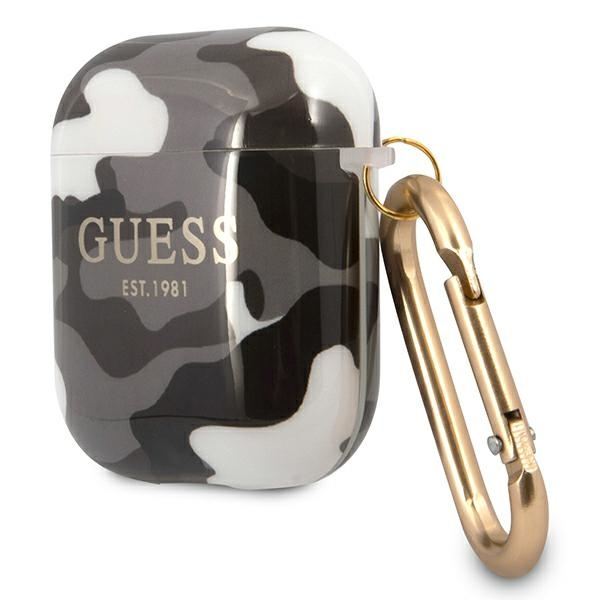 Guess GUA2UCAMG Apple AirPods cover black Camo Collection