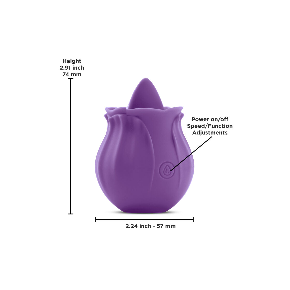 Massager NS Novelties Inya Purple