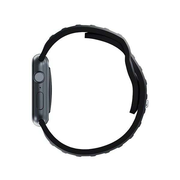 3MK Silicone Watch Strap Apple Watch 4/5/6/7/SE/8/9 40/41mm black