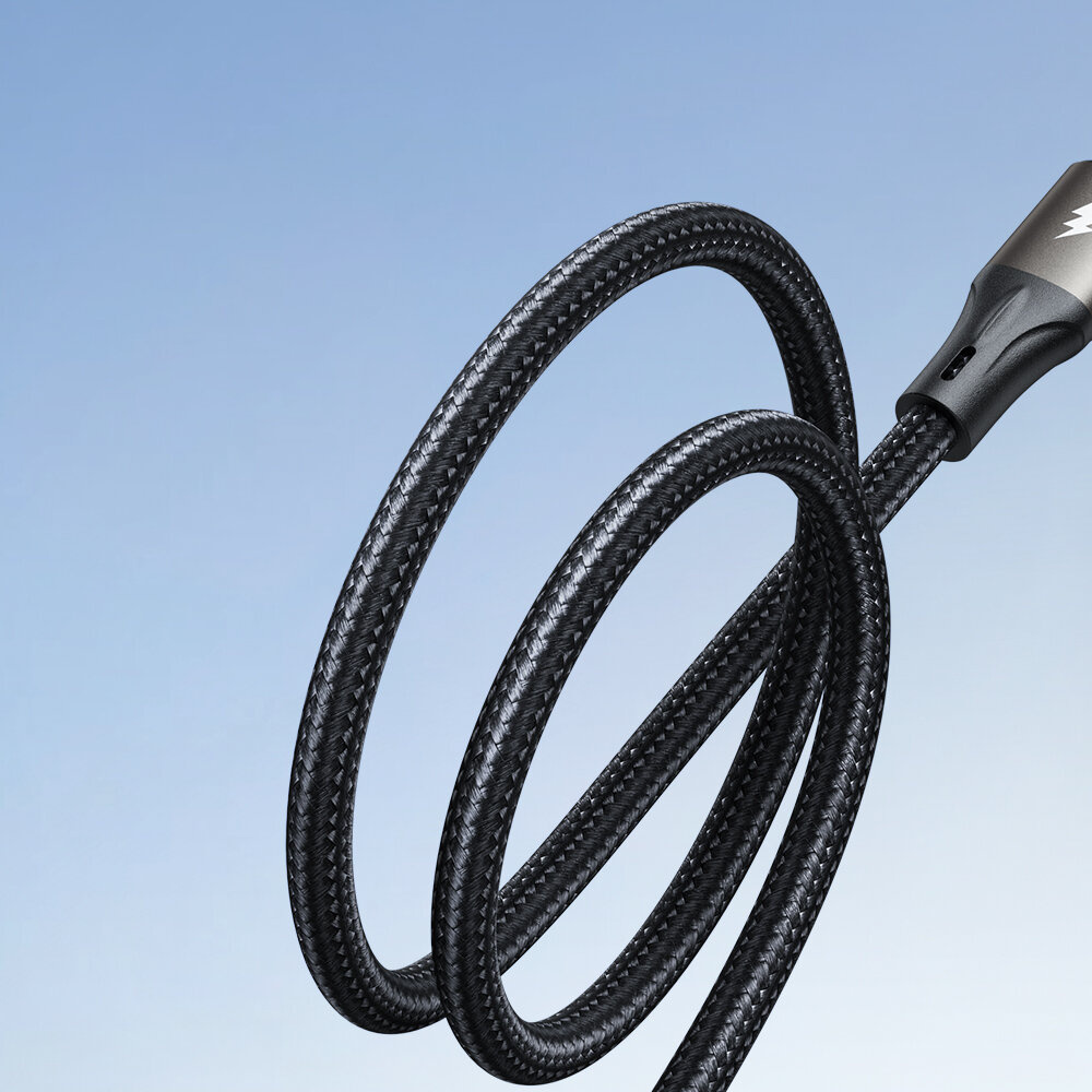 Joyroom Light-Speed Series SA25-AC6 USB-A / USB-C 100W cable 1.2m black