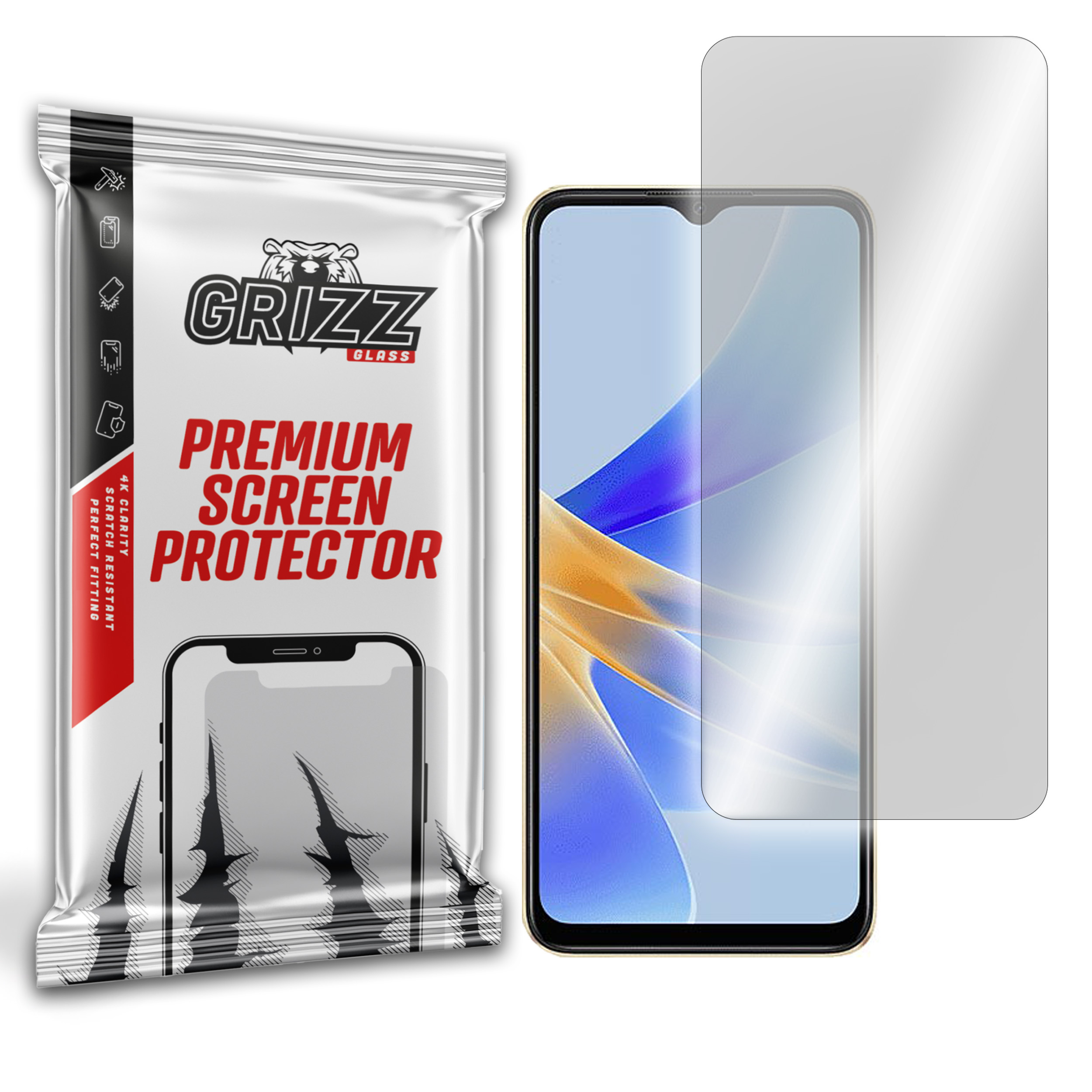 GrizzGlass HybridGlass Oppo A17k