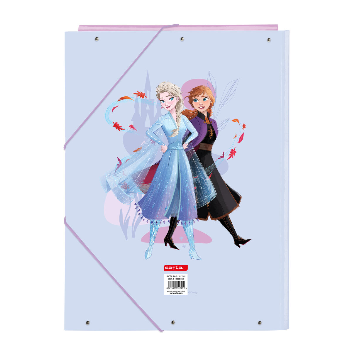 Folder organizacyjny Frozen Believe Liliowy A4