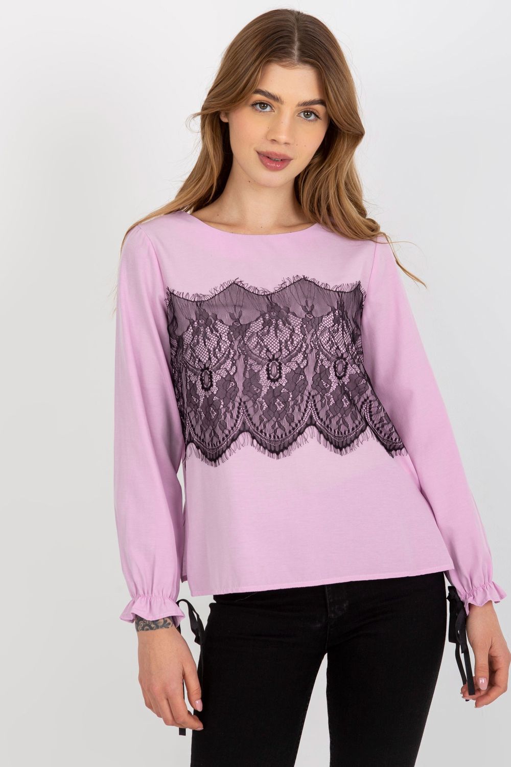  Blouse model 174948 Lakerta  violet