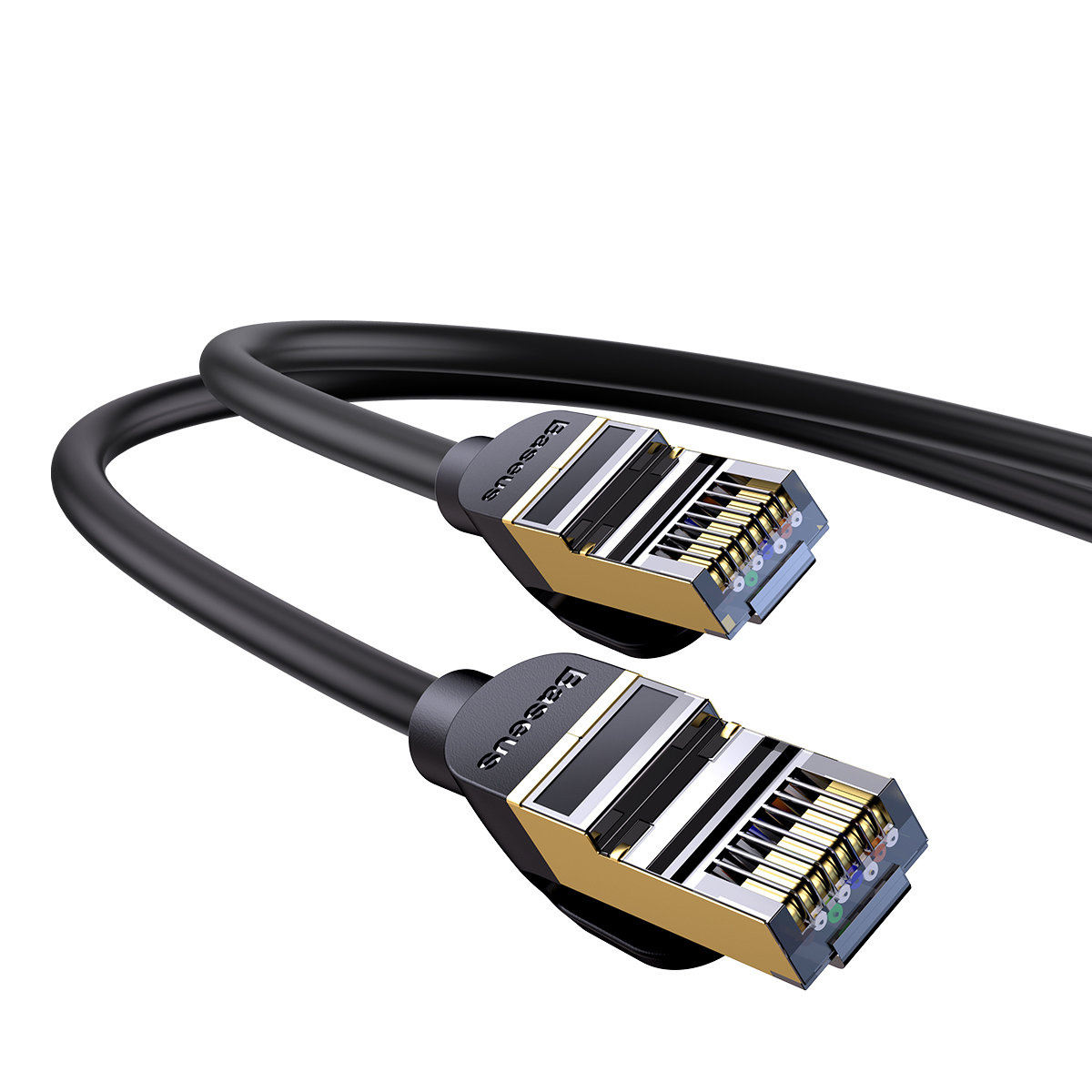 Ethernet Cable Baseus Speed Seven RJ45 10Gbps 15m black