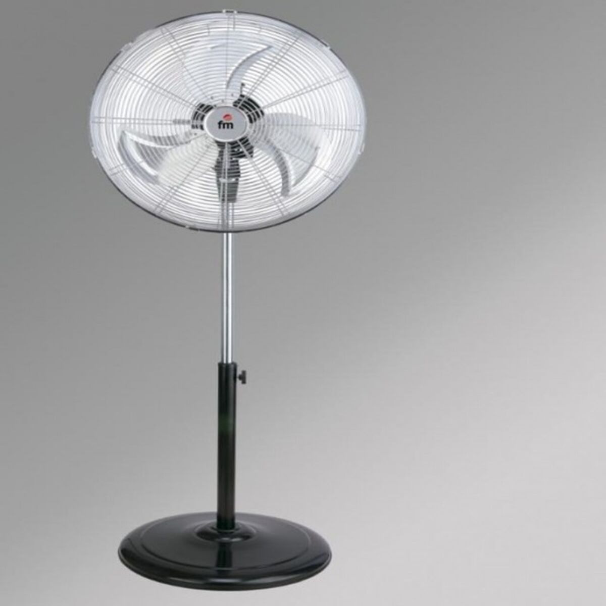 Freestanding Fan Grupo FM FP45 90W Grey Metal