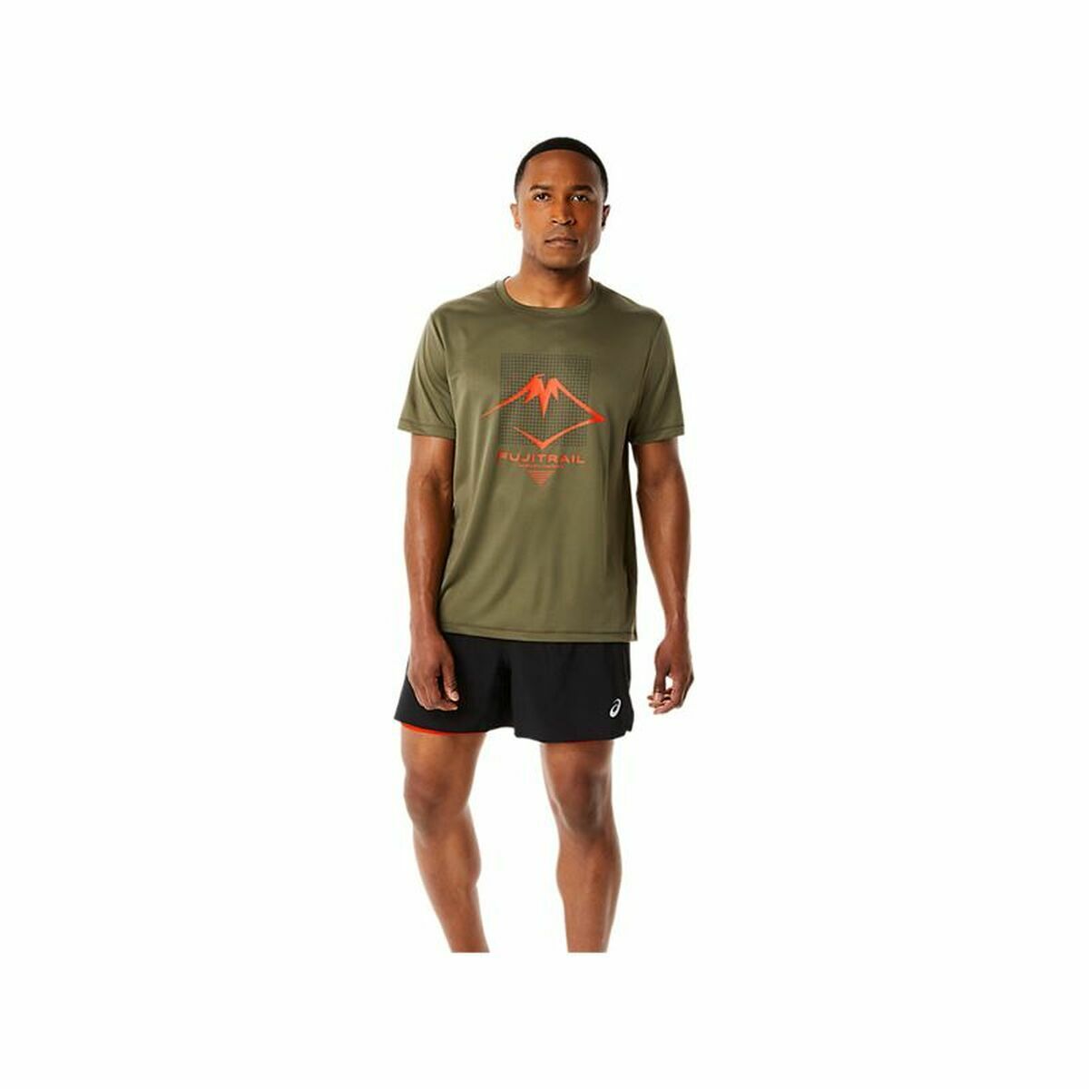Men’s Short Sleeve T-Shirt Asics FUJITRAIL Green