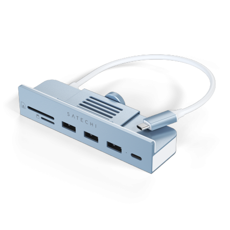 Satechi USB-C Clamp hub Apple iMac M1 2021 24" / 27" Studio Display 2022