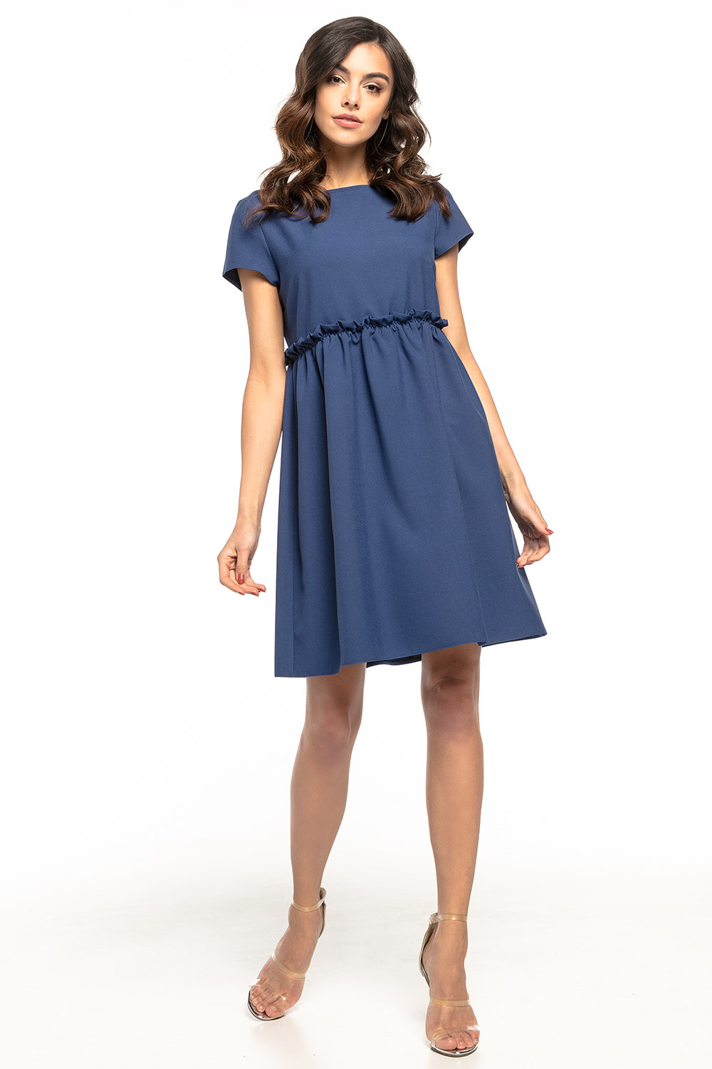 Alltagskleid model 127930 Tessita marineblau Damen