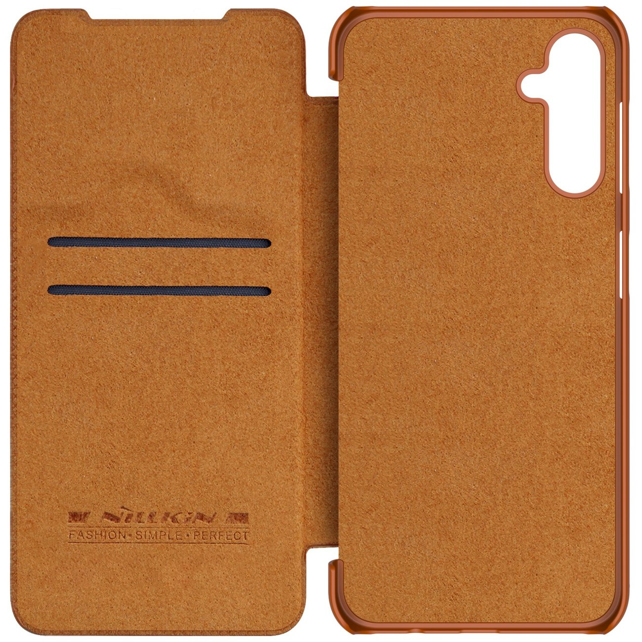 Nillkin Qin Leather Samsung Galaxy A14 5G brown