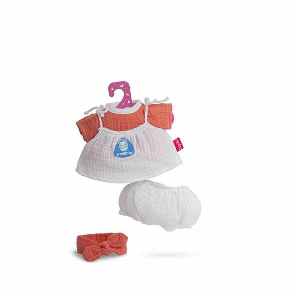 Ubrania dla lalek Berjuan Sanibaby Koral (28 cm)