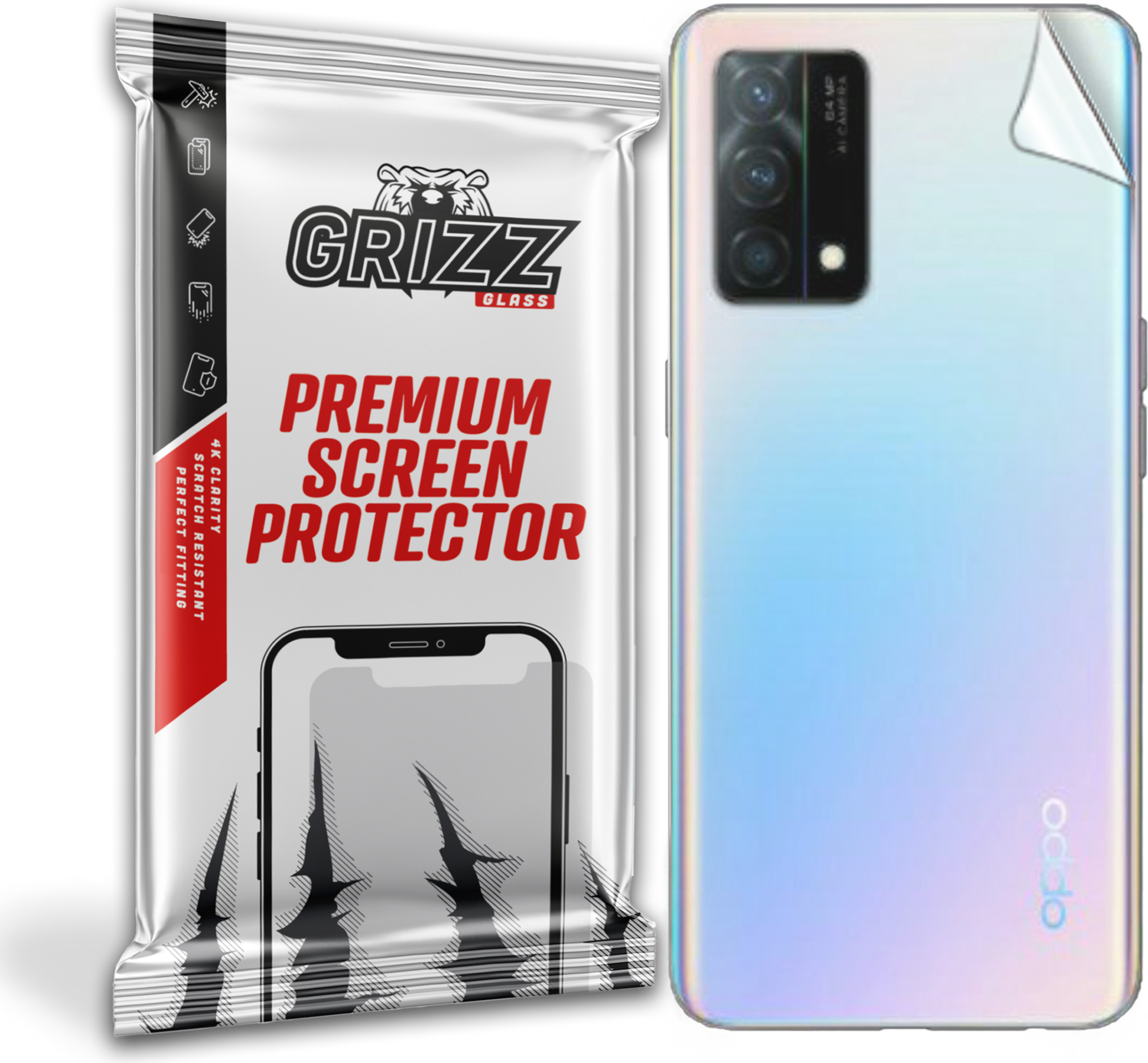 GrizzGlass SatinSkin Oppo Reno 5A 5G