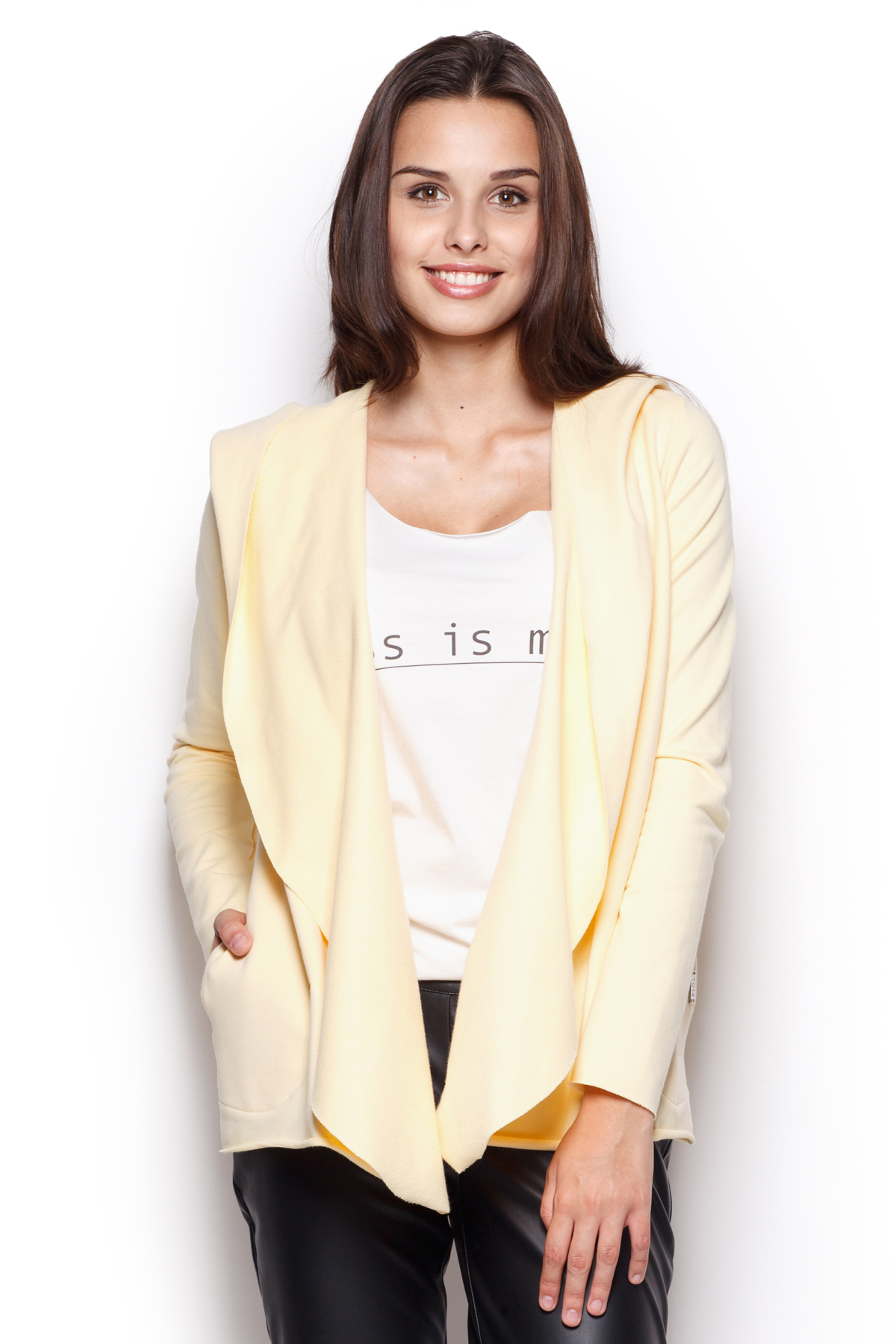  Sweatshirt model 43902 Figl  yellow