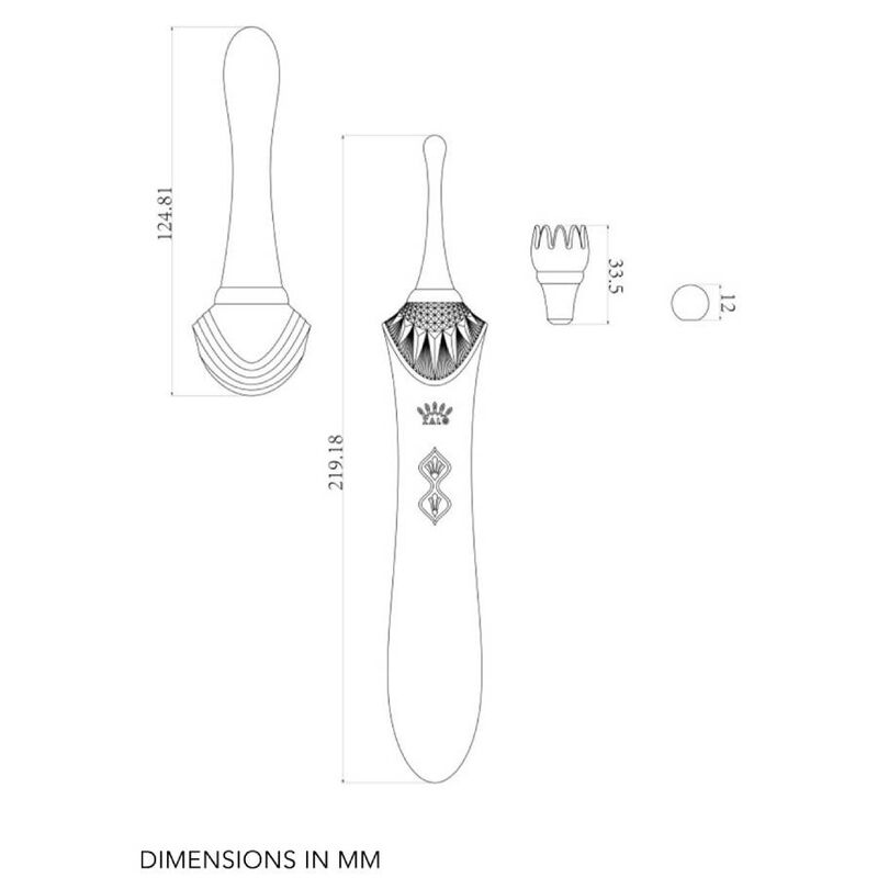 ZALO - BESS 2 CLITORAL MASSAGER BLACK ZALO - BESS 2 CLITORAL MASSAGER BLACK