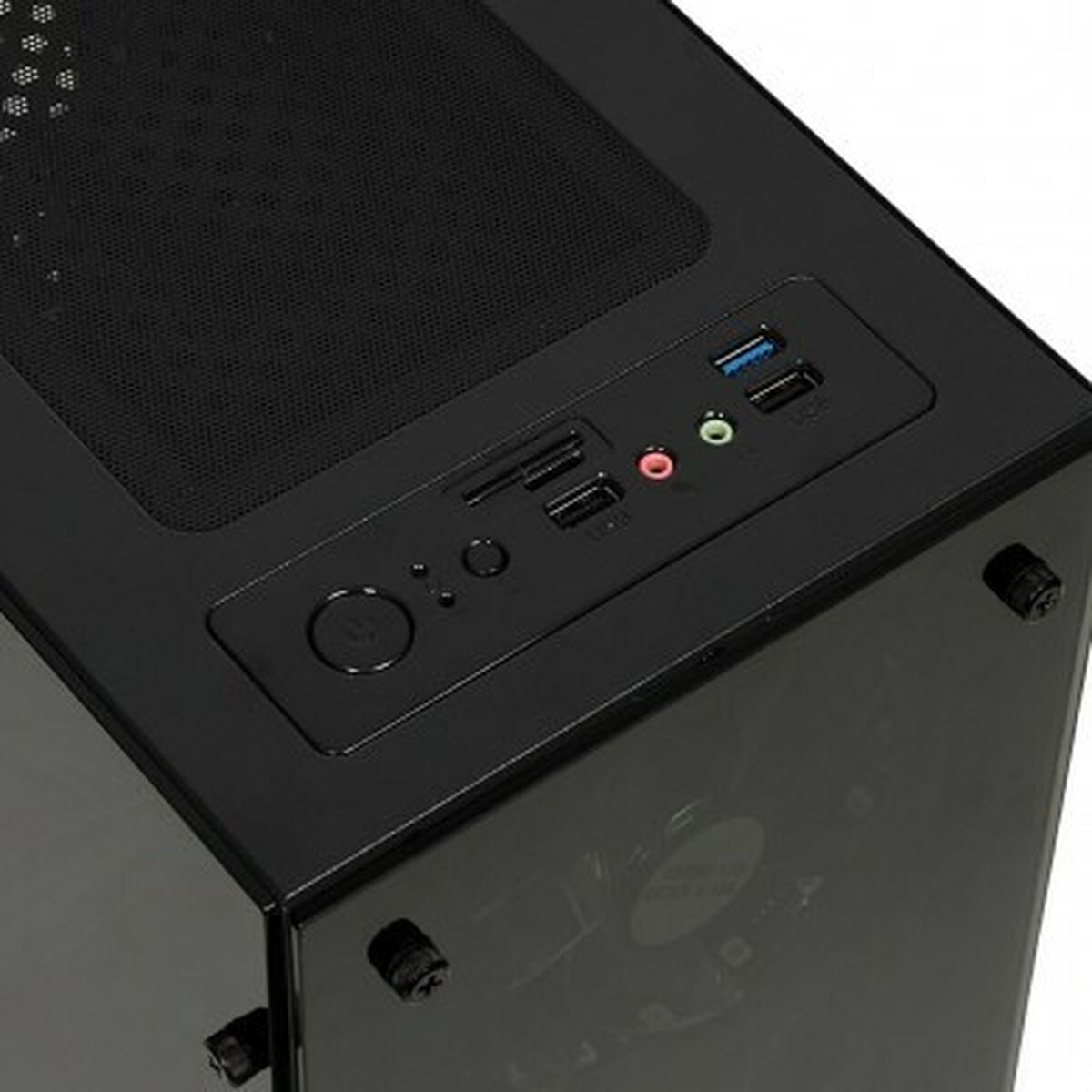 Micro ATX Midtower Case Ibox PASSION V4 Black Multicolour