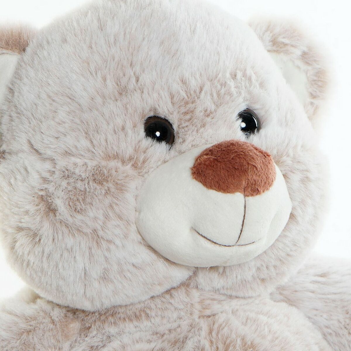 Fluffy toy DKD Home Decor 29 x 24 x 29 cm Beige Brown Bear