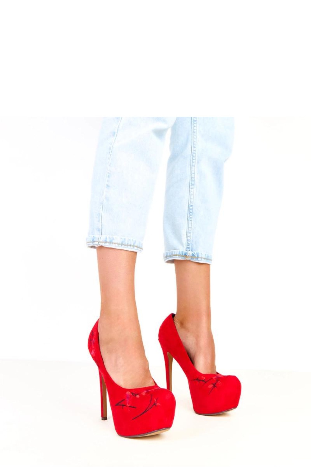  High heels model Solea  red