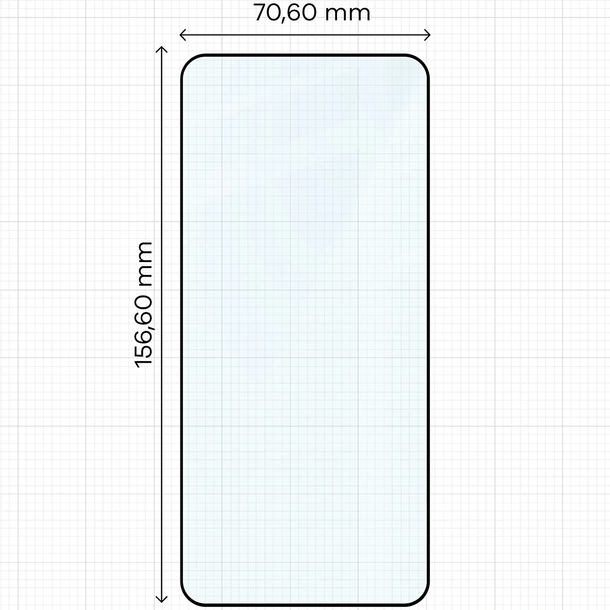 Szkło hartowane Bizon Glass Edge Duo do Xiaomi POCO X6 Pro / X7 Pro czarna ramka [2 PACK]