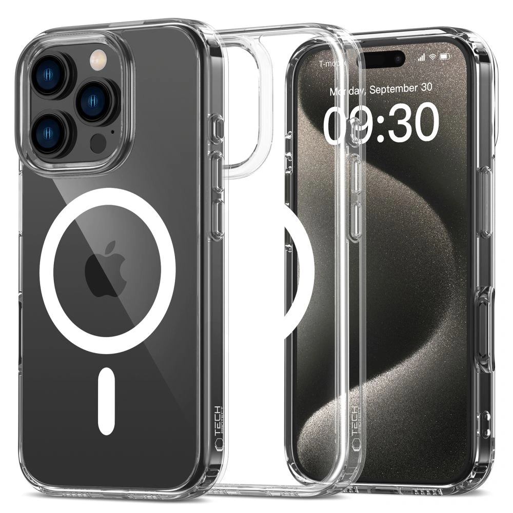 Tech-protect Flexair Hybrid MagSafe Case for Apple iPhone 16 Pro Max Clear