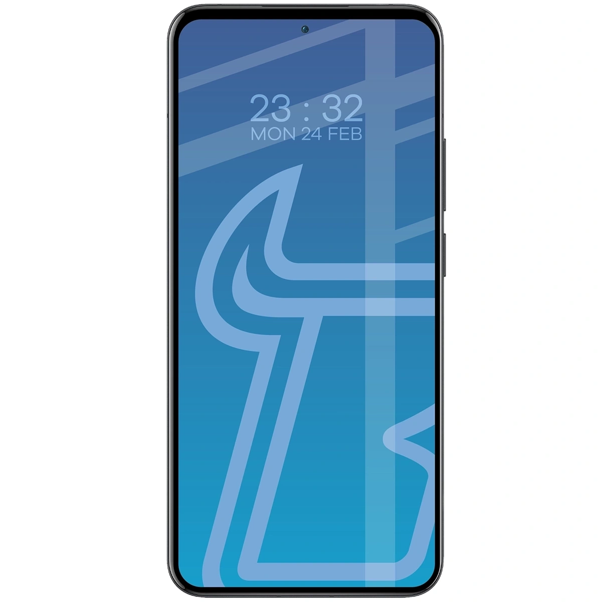 Bizon Glass Edge 3D Oppo Reno13 Pro black frame