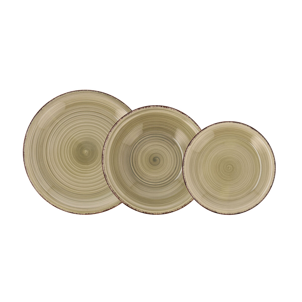 Tableware Quid Vita Natura Green Ceramic 18 Pieces Tableware Quid Vita Natura Green Ceramic 18 Pieces