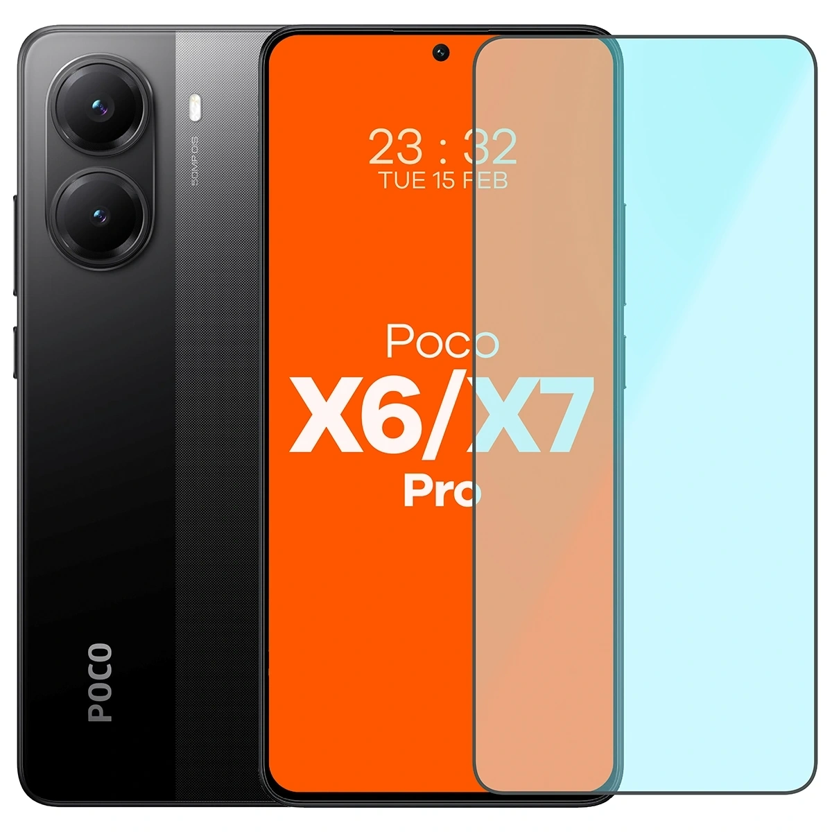 Szkło ochronne 2.5D Bizon Smart Glass do Xiaomi POCO X6 Pro / X7 Pro