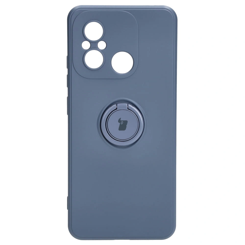 Bizon Case Silicone Ring Sq Xiaomi Redmi 12C grey
