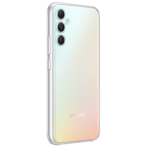Case Samsung Galaxy A34 5G EF-QA346CTEGWW transparent/transparent Soft Clear Cover