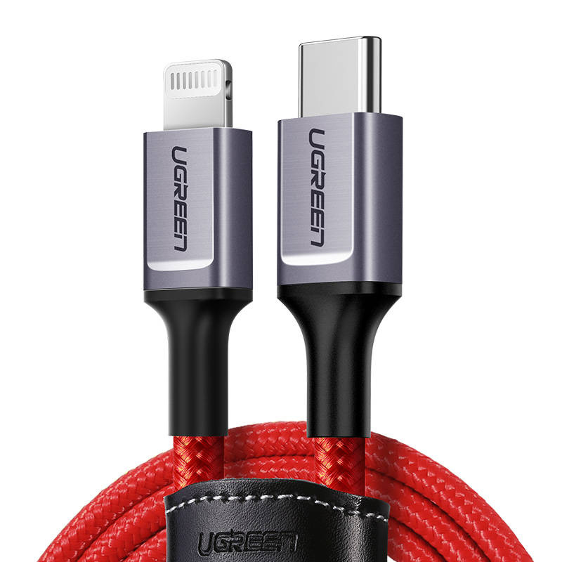 UGREEN USB-C/Lightning Cable 1m (red)