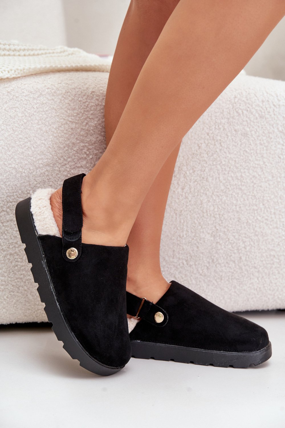  Slippers model 203605 Step in style  black
