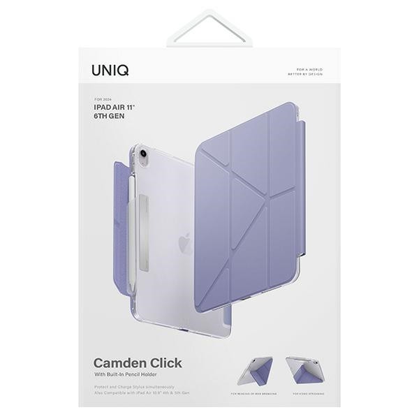 UNIQ Camden Click Apple iPad Air 11" 2024 (6 gen) light violet