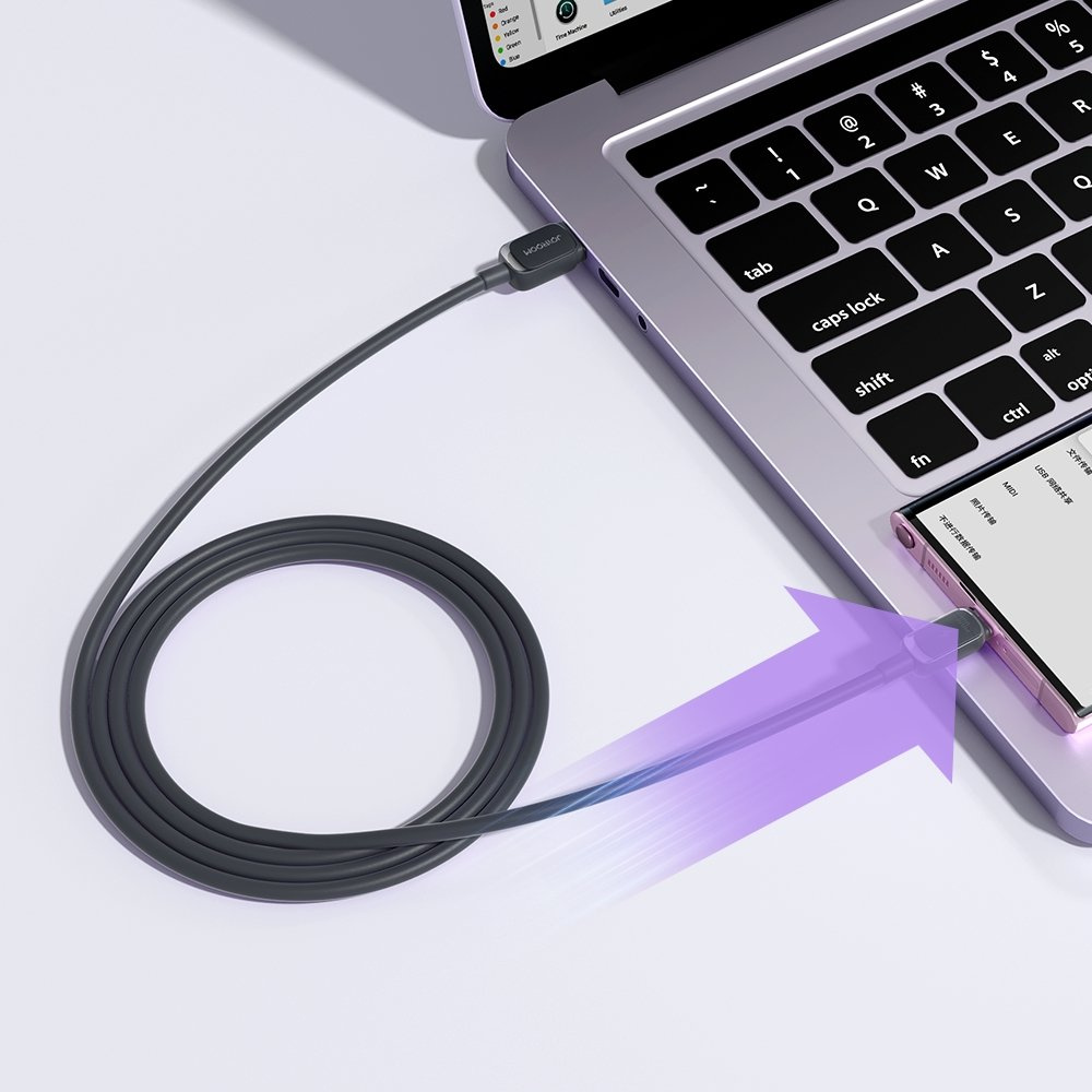 Joyroom S-AC027A14 USB-A/USB-C Cable 3A 1,2m black