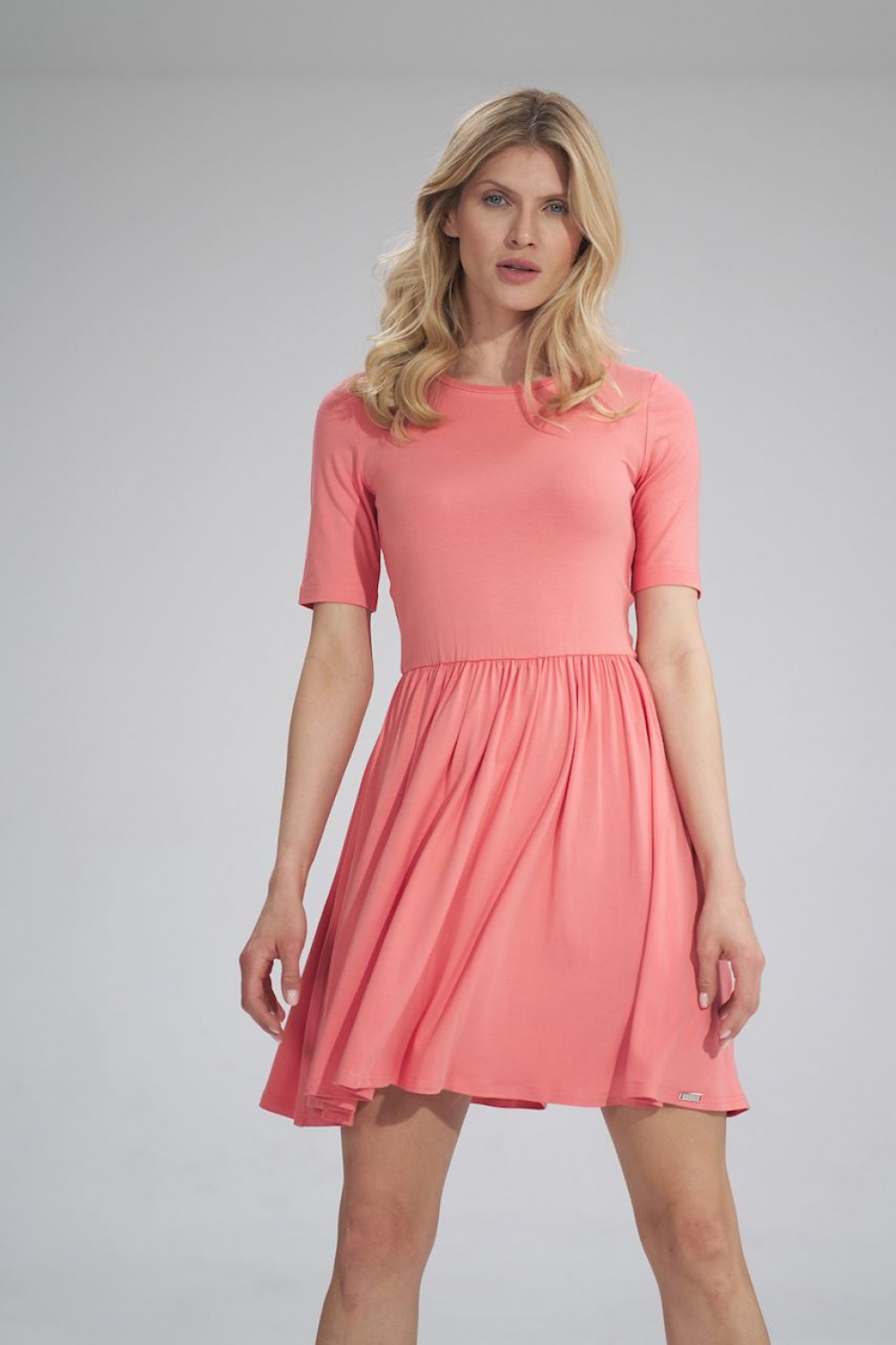 Sukienka Model M751 Coral - Figl Różowy Damska