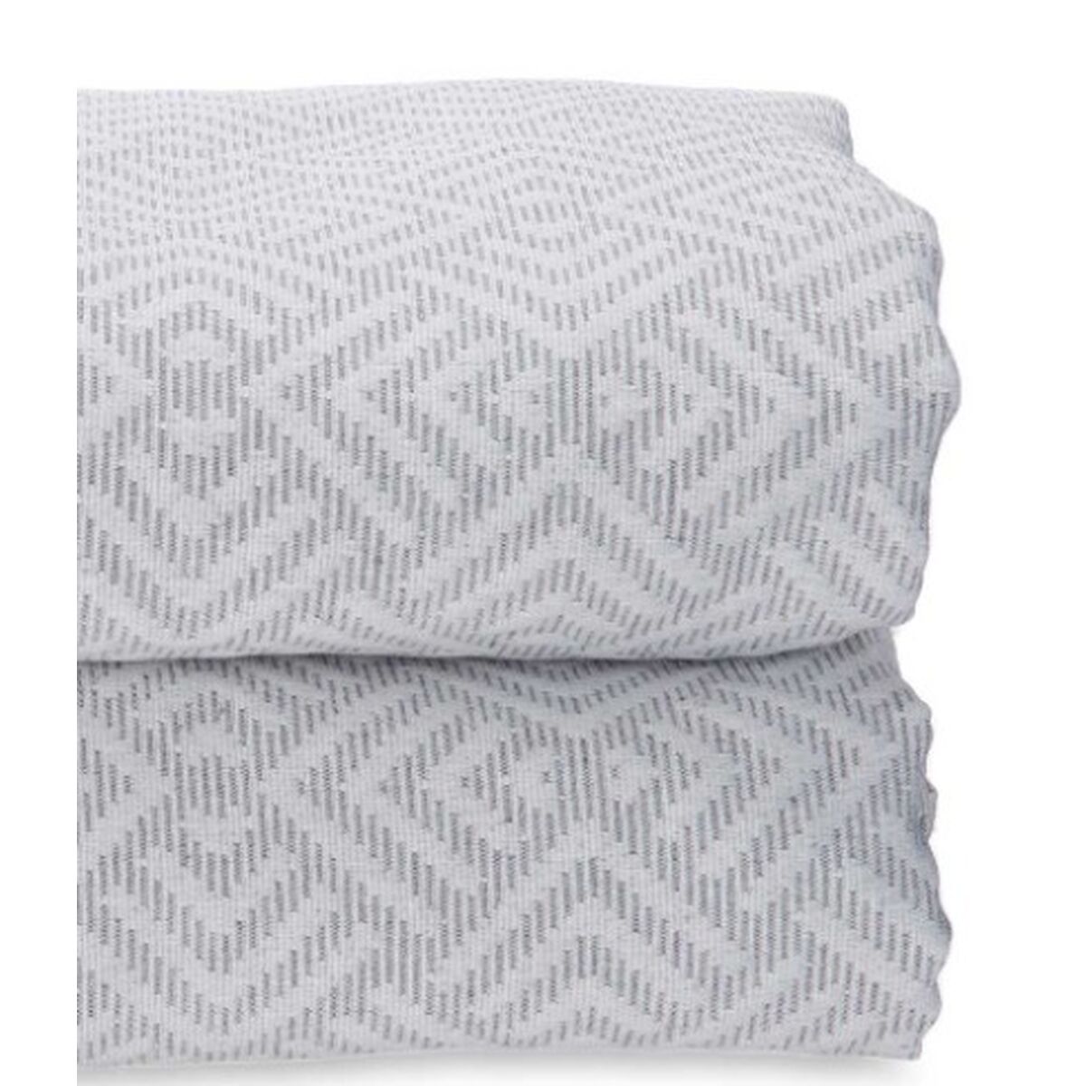 Bedspread (quilt) 180 x 260 cm Geometric Grey (4 Units)