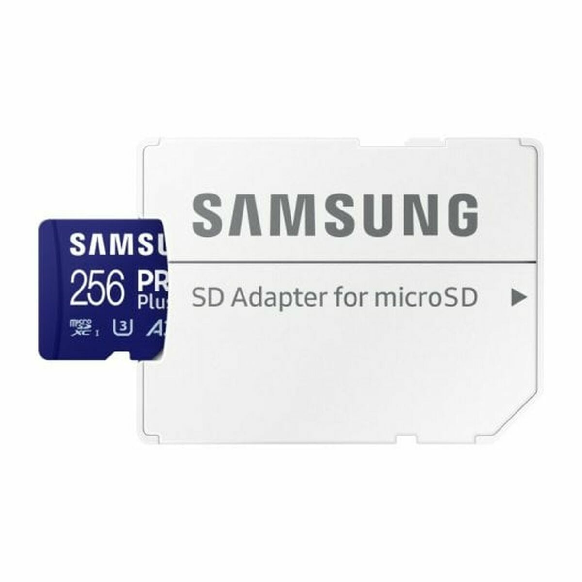 Micro SD Memory Card with Adaptor Samsung MicroSDHC PRO Plus 256GB